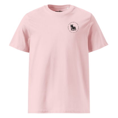 Muwus Vintage tee collection French Bulldog cotton pink front