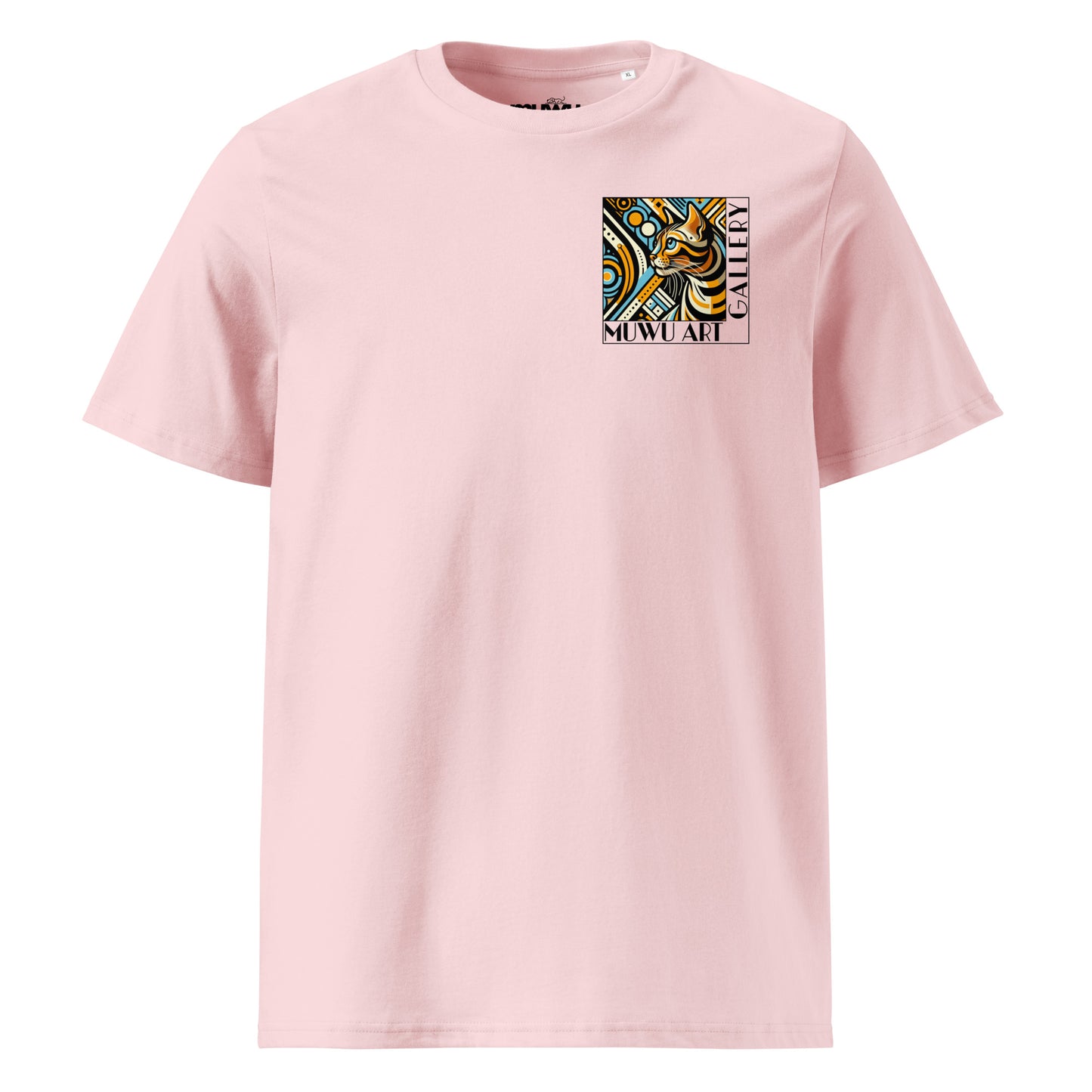 muwu t-shirt bengal cat art deco collection