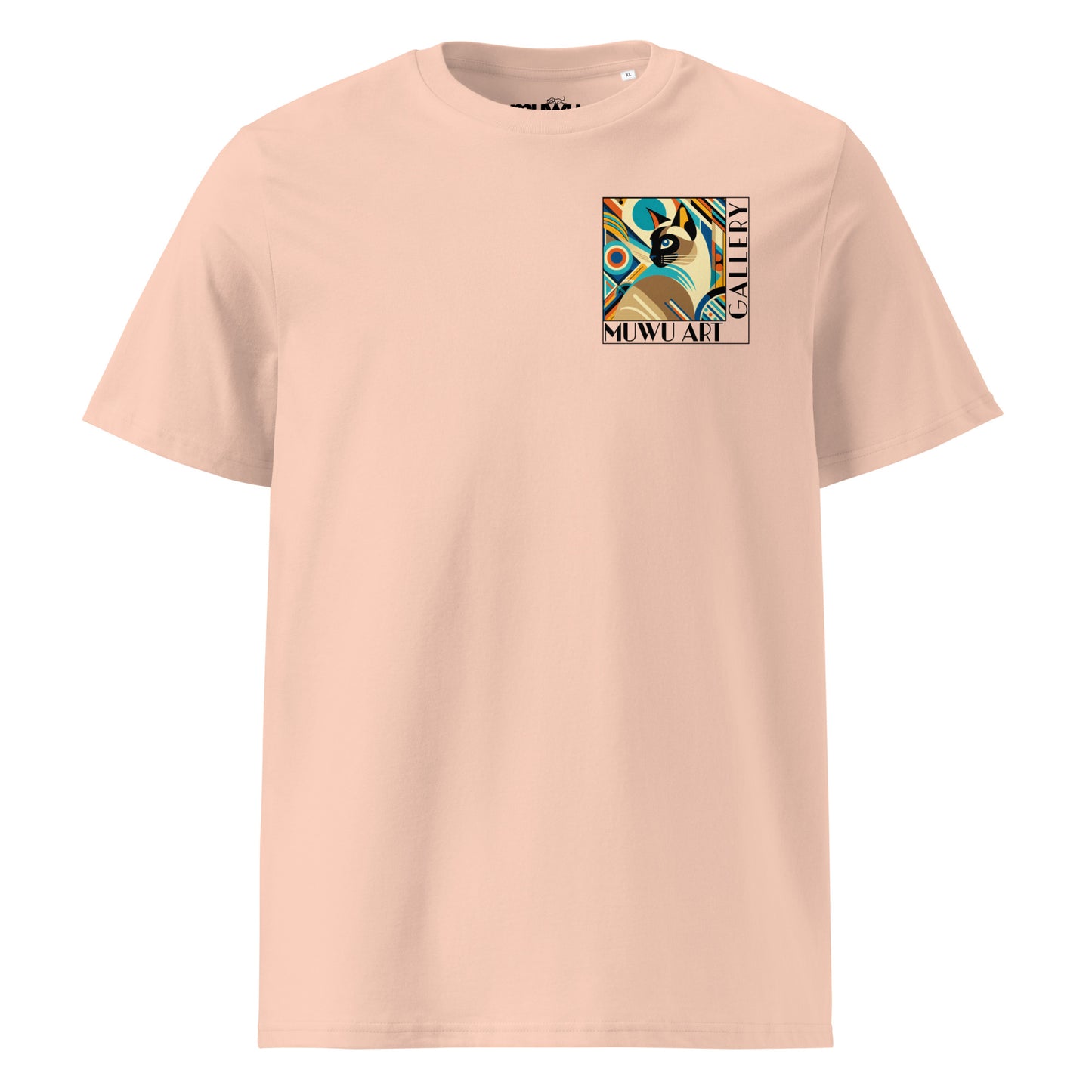 muwu t-shirt siamese art deco collection