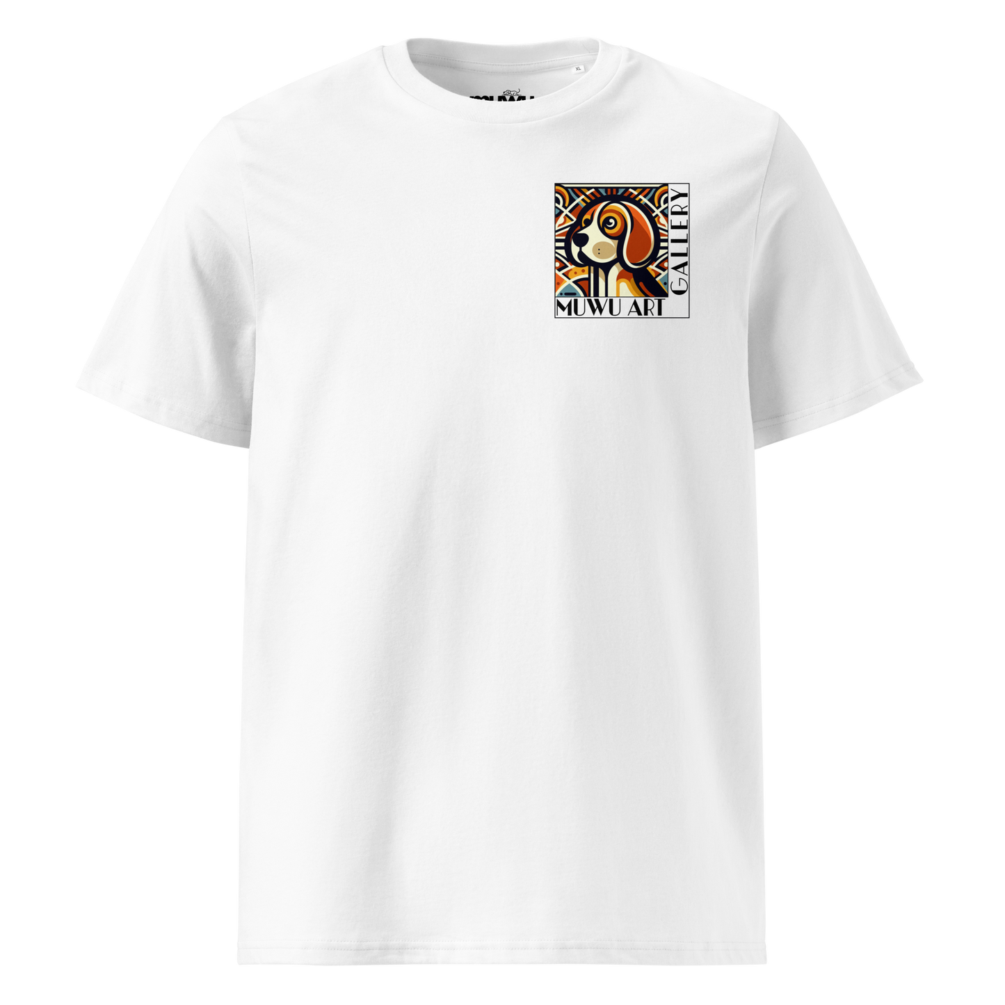 Muwu Clothing Unisex - Beagle Deco white front